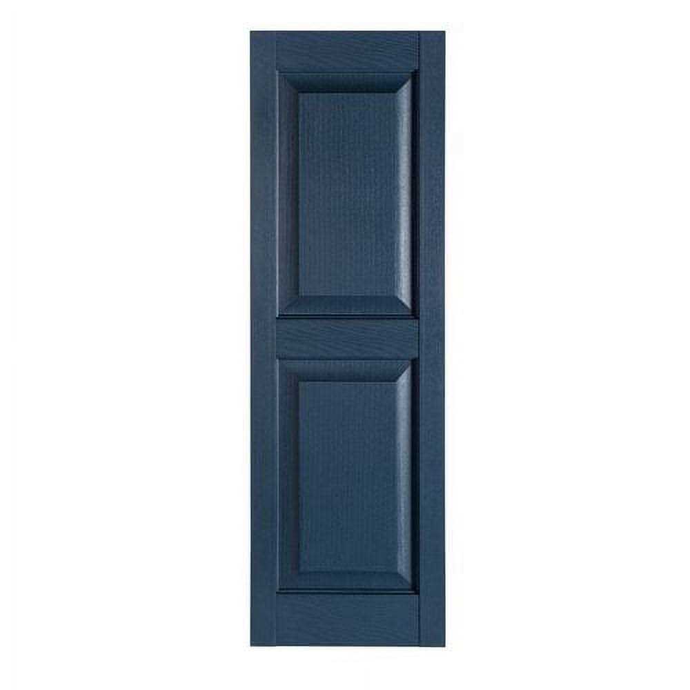 Mr Mxyzptlk Perfect Shutters Premier Louver Exterior Decorative Shutter IL501555002 - Zenithce