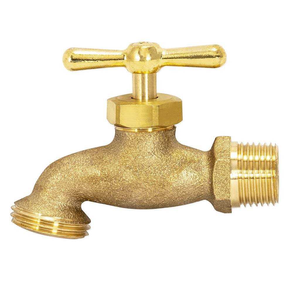 Ez-flo 1/2 In. IPS Brass In-Line Check Valve - Zenithce
