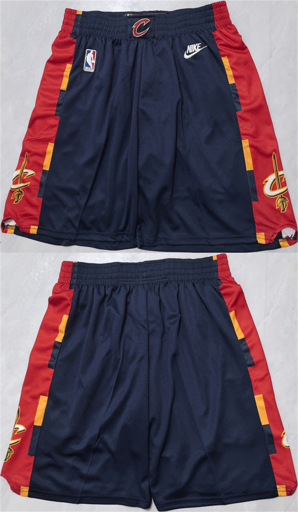 Cleveland Cavaliers Navy Shorts(Run Small) - Zenithce