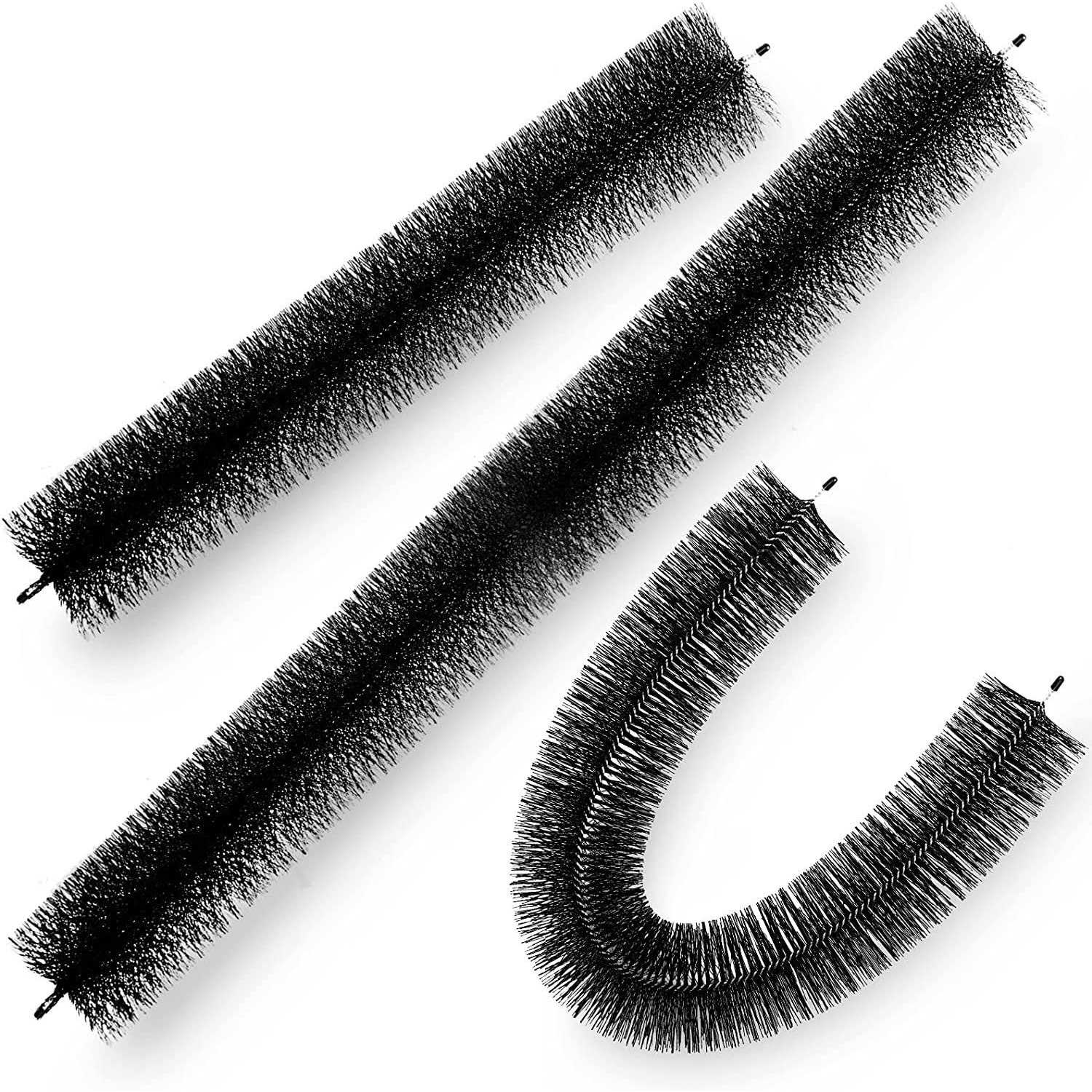 Vevor Gutter Guard Brush Length Bristle 4.33 inch Gutter Brush Leaf Guard Fit for 5 Inches Gutter - Zenithce