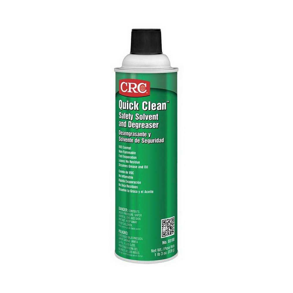 CRC Quick Clean Safety Solvent and Degreaser - Zenithce