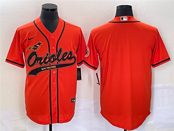 Baltimore Orioles Blank Orange Cool Base Stitched Jersey - Zenithce