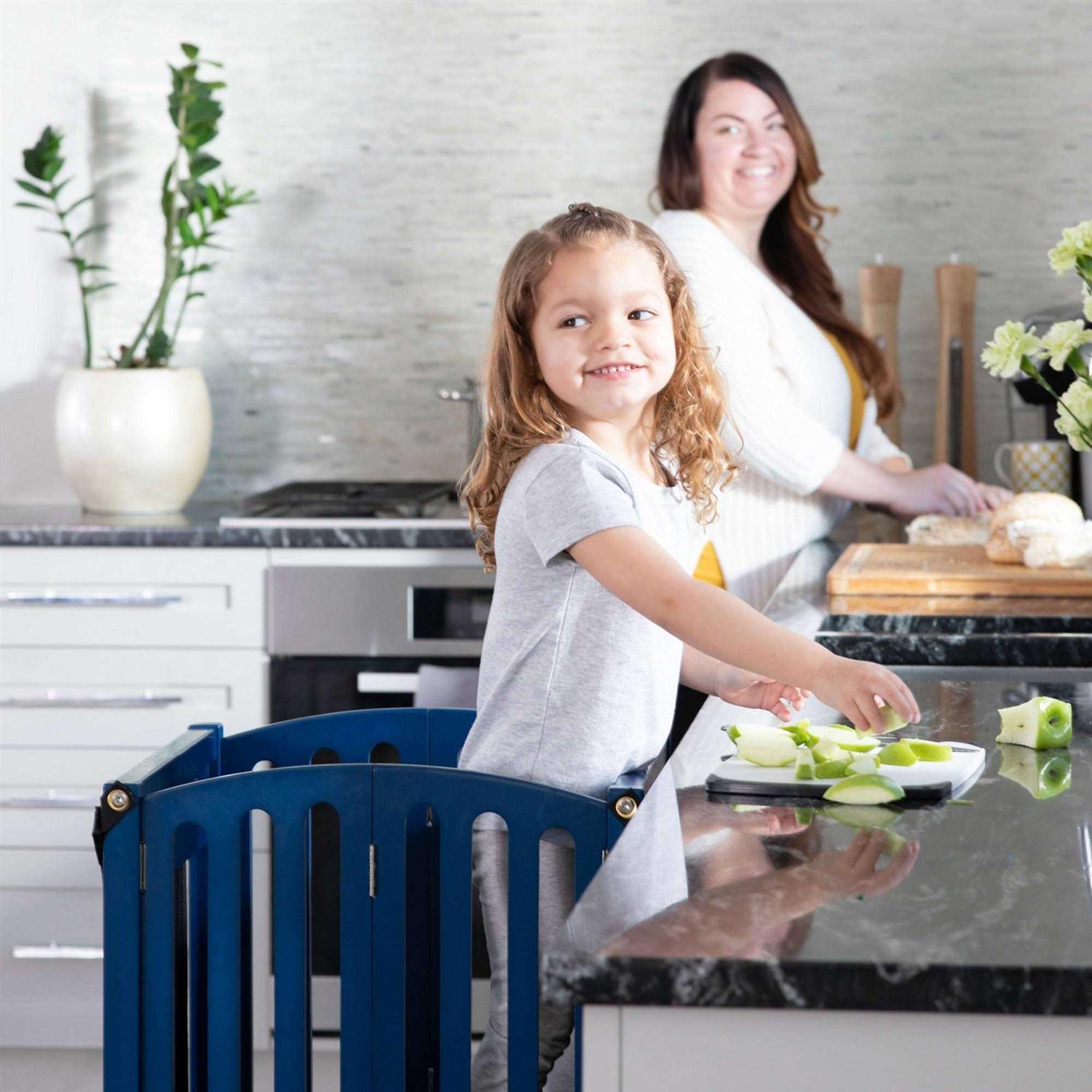 Guidecraft Contemporary Kitchen Helper Stool - Zenithce