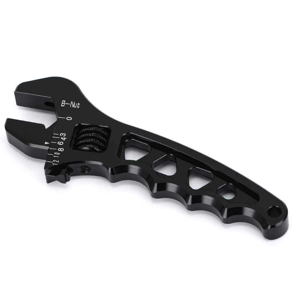 PTNHZ Adjustable Lightweight Aluminum AN3-AN12 Wrench hose Fitting tool spanner - Zenithce