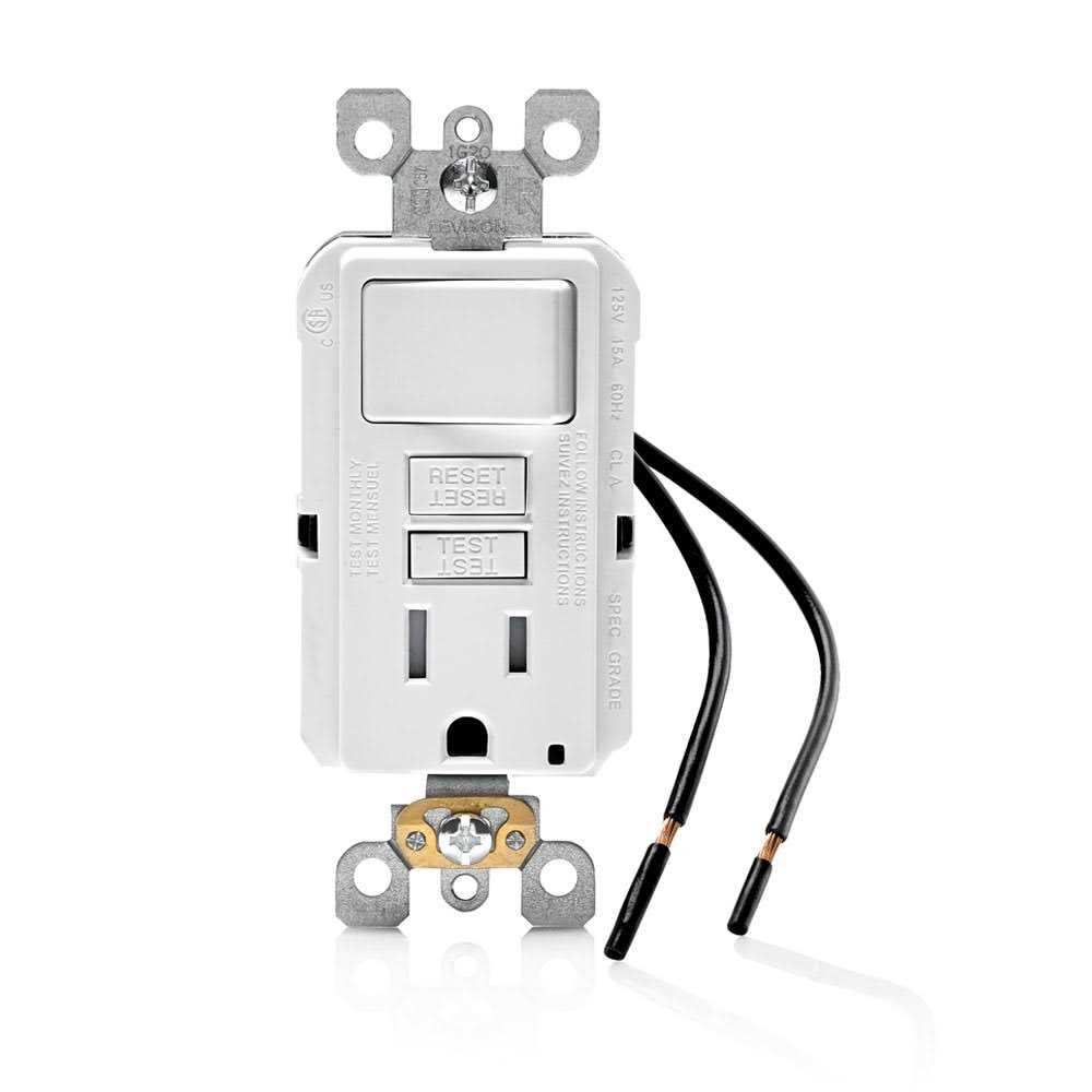Leviton GFRBF-W Slim Blank GFCI - Zenithce