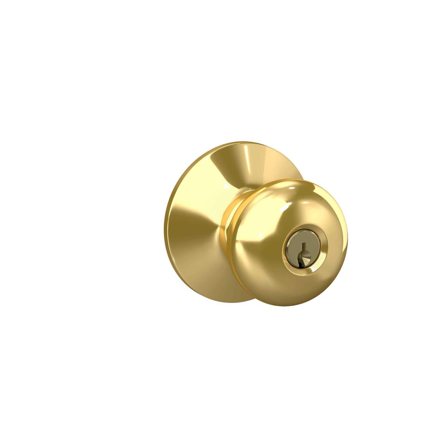 Schlage Plymouth Keyed Entry Knob - Zenithce