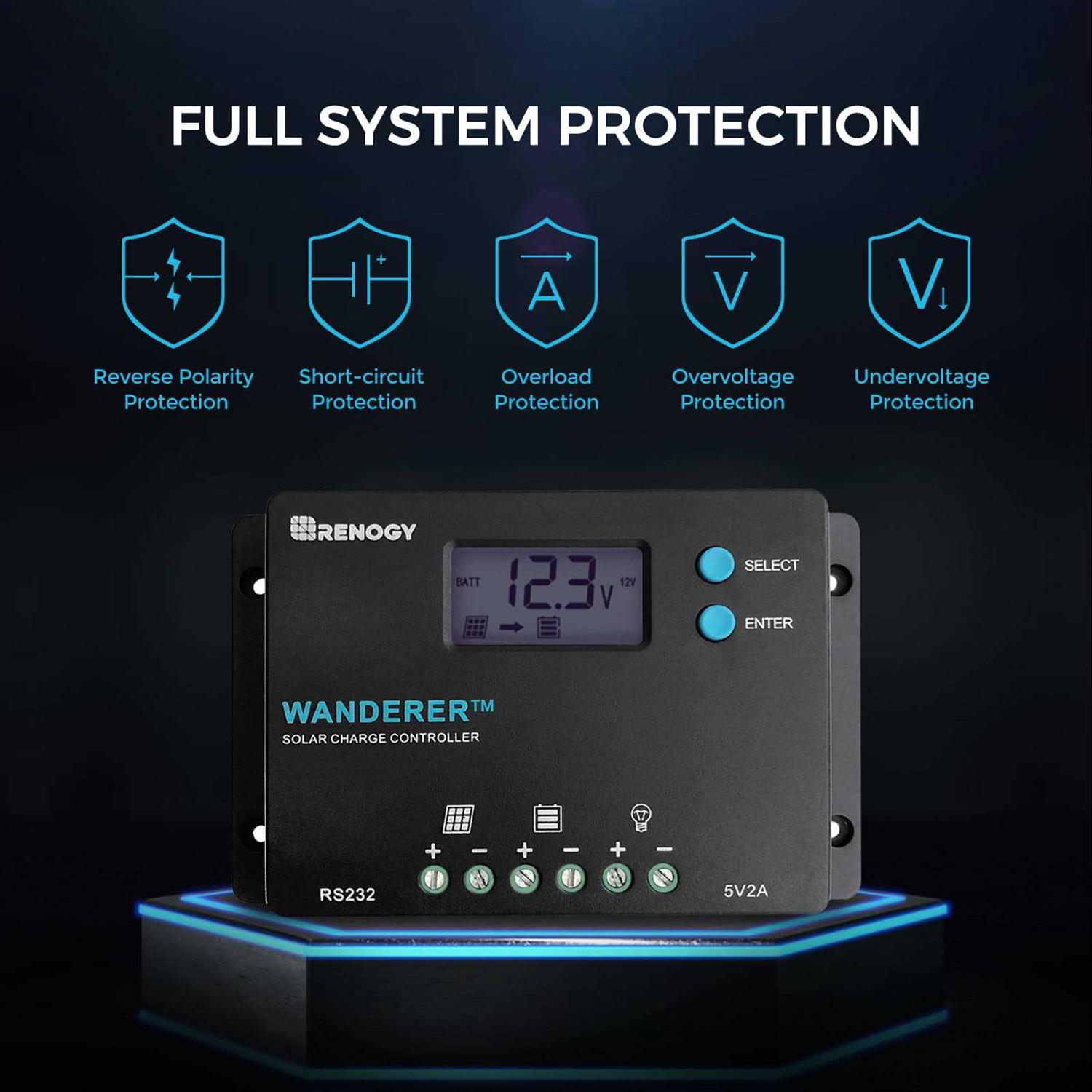 Renogy 1000W 12V Pure Sine Wave Inverter with Power Saving Mode - Zenithce