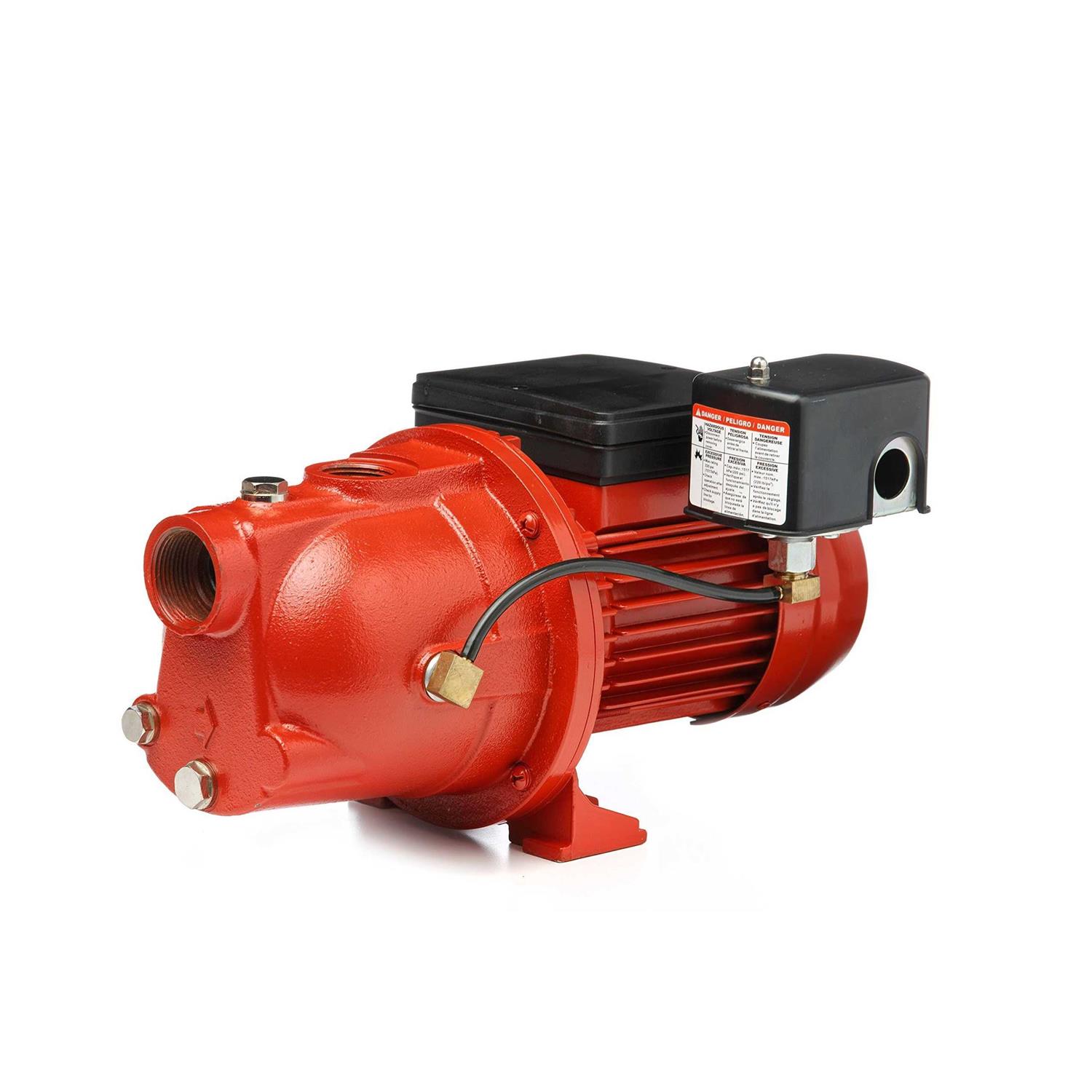 Red Lion 602208 23 GPM 1 HP Cast Iron Shallow Well Jet Pump - Zenithce