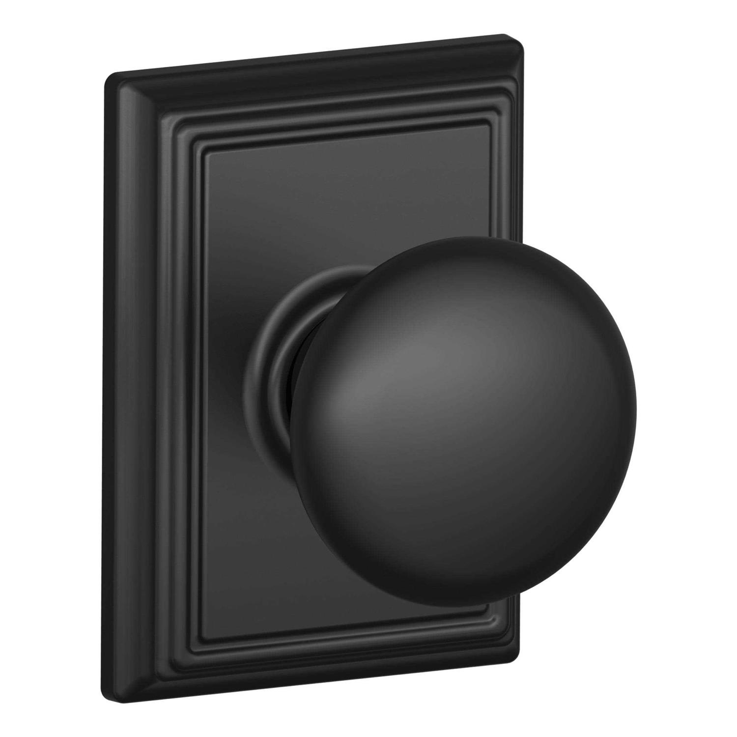 Schlage F10-NBK-ULD Northbrook Passage Door Lever Set with Decorative Upland Trim - Zenithce
