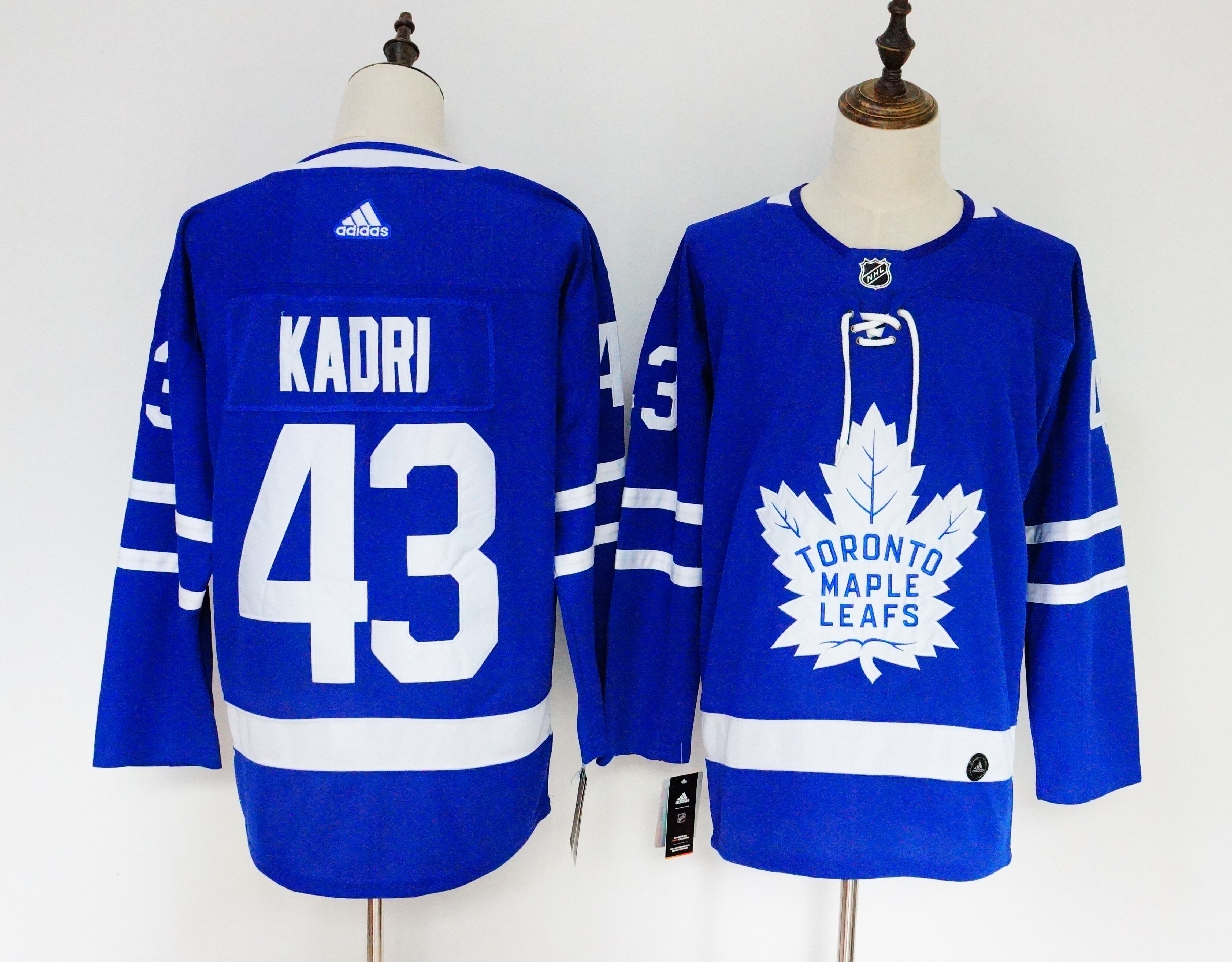 Toronto Maple Leafs #43 Nazem Kadri Blue Stitched Adidas Jersey - Zenithce