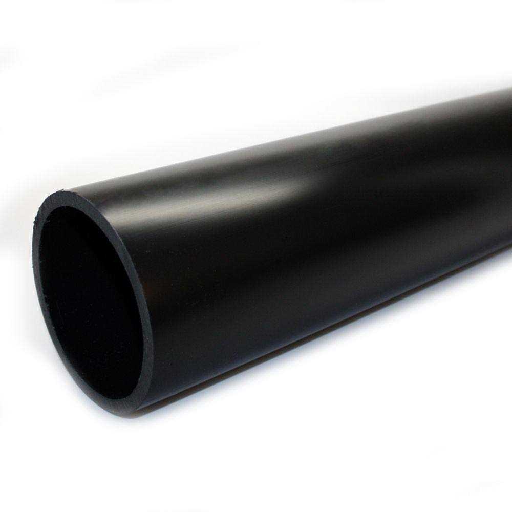 DWV Drain Pipe Black ABS Custom Size and Length - Zenithce