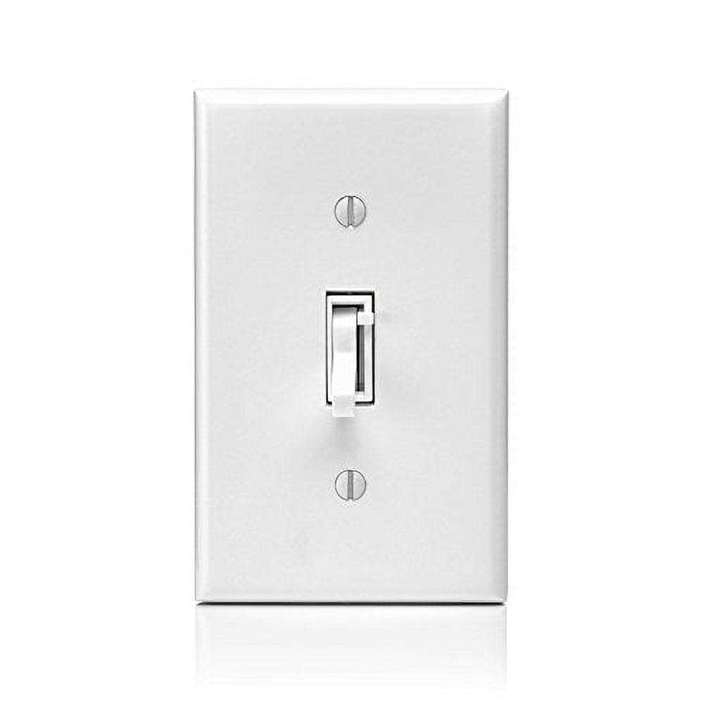 Leviton TSL06-1LW Toggle Slide Dimmer Single Pole/3-Way - Zenithce