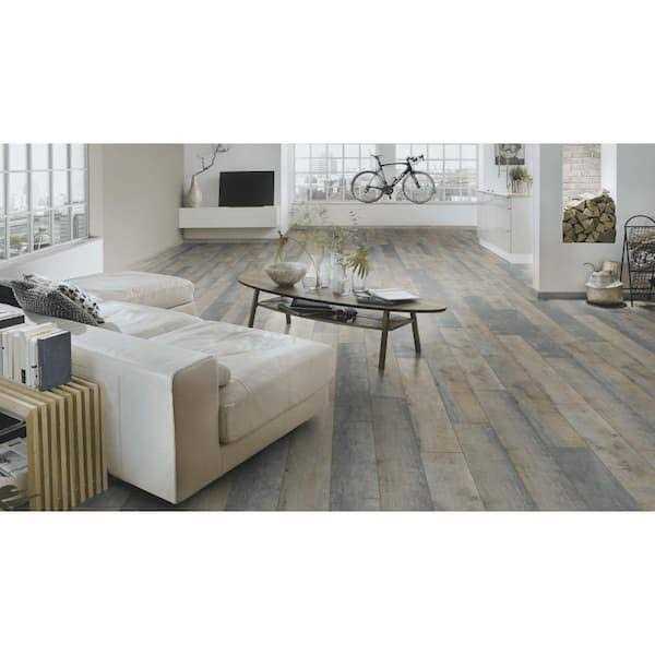 Unbranded Florian Oak 7-mm T x 8-in W x 48-in L Wood Plank Laminate Flooring 360731-31568 - Zenithce