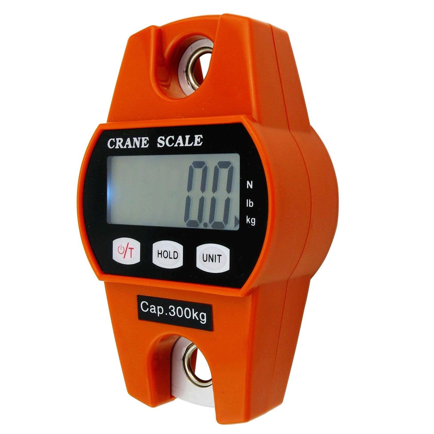Outmate Digital Crane Scale 300kg/660lbs 200kg/440lbs with LED Handheld Mini Hanging Scale for Garage Farm Hunting - Zenithce