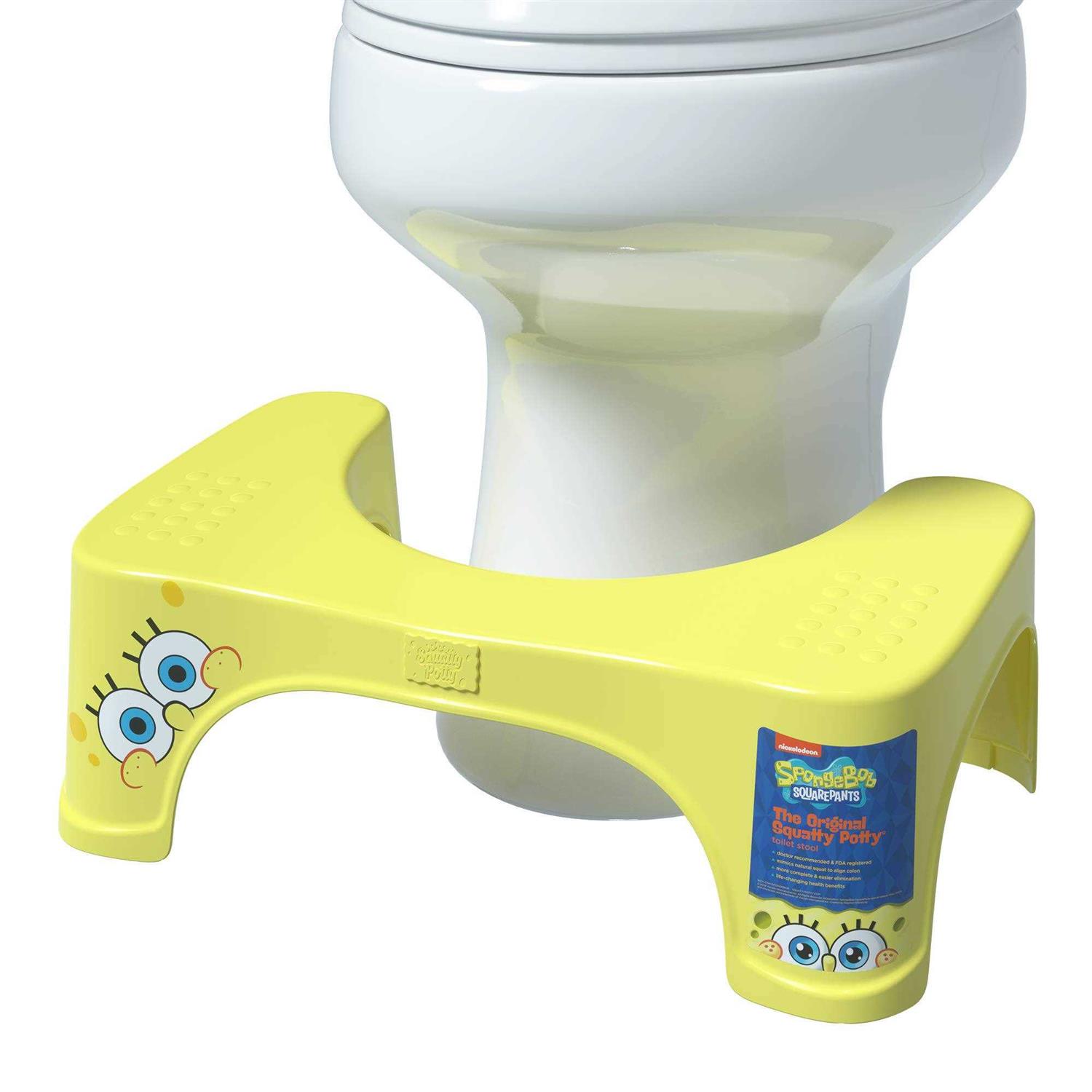 Squatty Potty Slim Ghost 7 inch Acrylic Toilet Stool - Zenithce