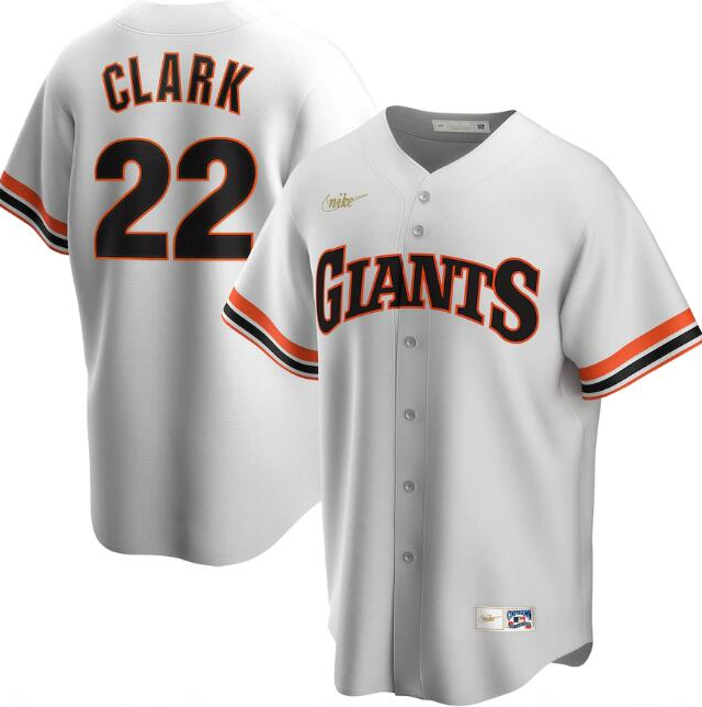 San Francisco Giants White #22 Will Clark Cool Base Stitched Jersey - Zenithce