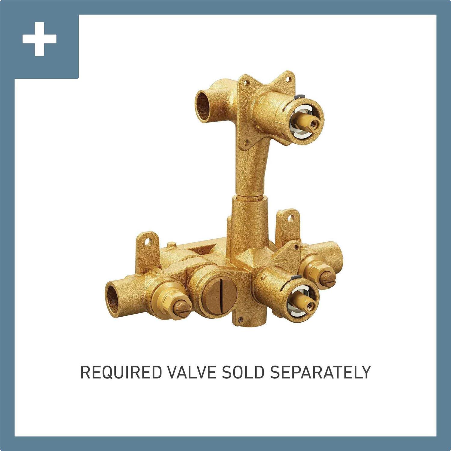 Moen Align M-CORE 3-Series With Integrated Transfer Valve Trim UT3290B - Zenithce