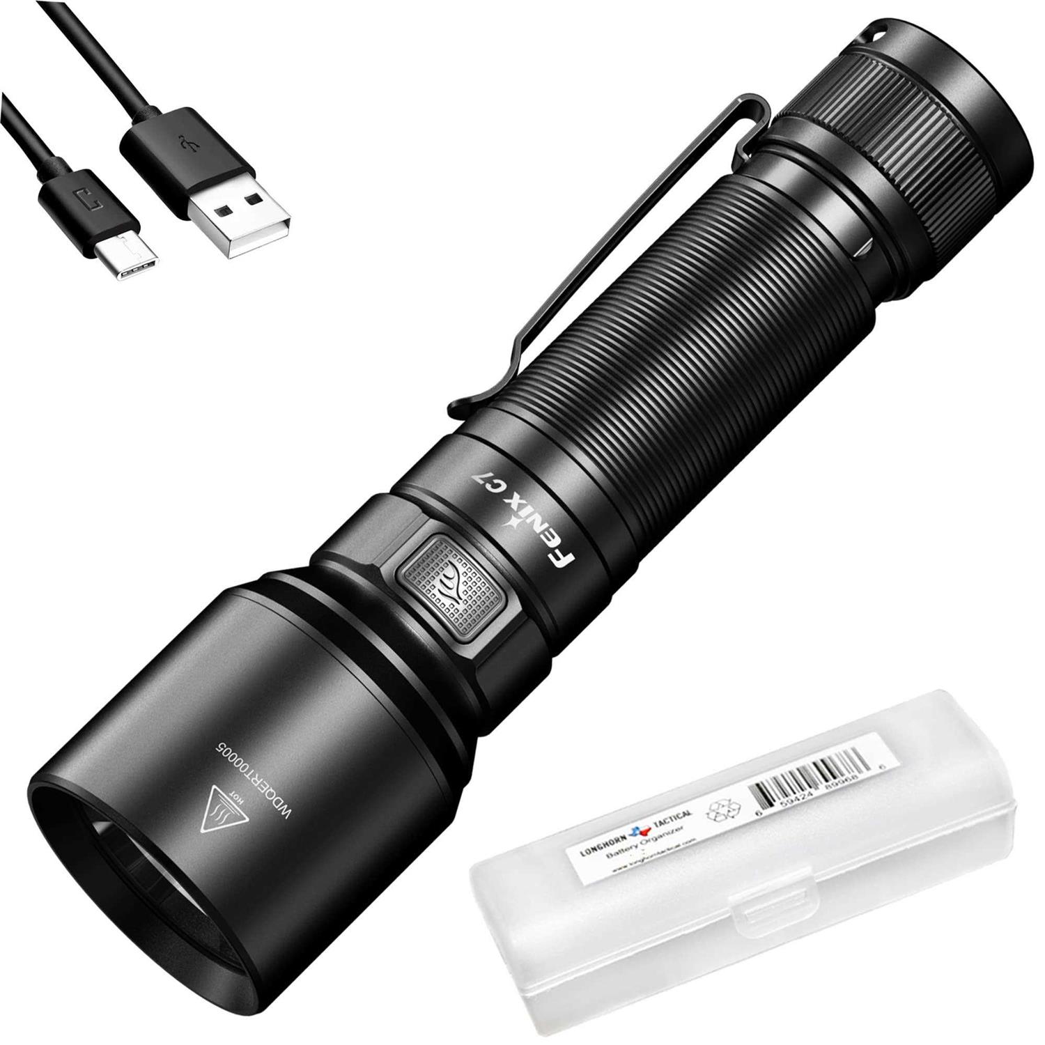 Fenix C7 Rechargeable Flashlight - Zenithce
