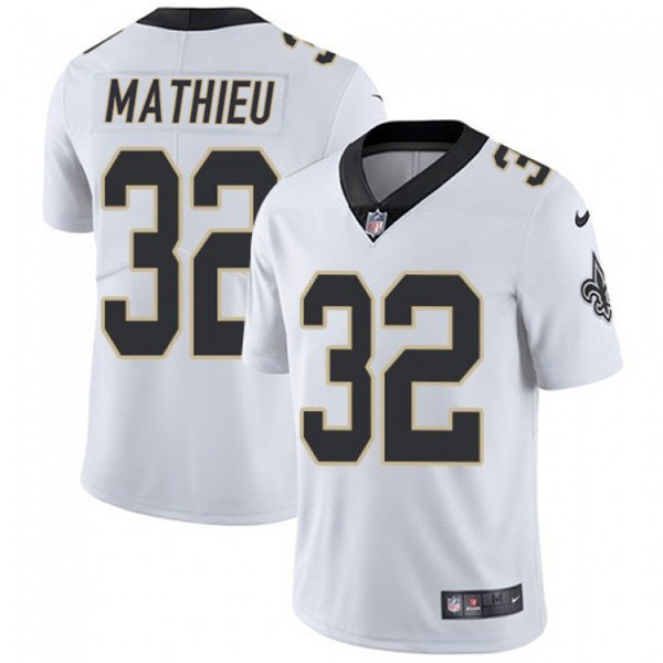 New Orleans Saints #32 Tyrann Mathieu White Vapor Limited Stitched Jersey - Zenithce