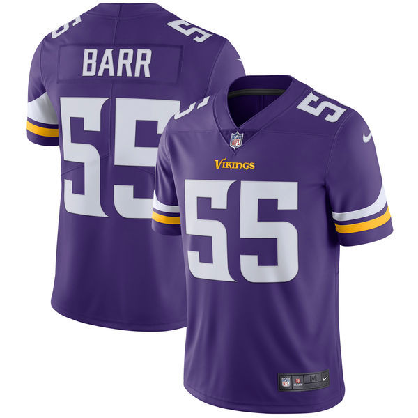 Minnesota Vikings #55 Anthony Barr Nike Purple Vapor Untouchable Limited Stitched Jersey - Zenithce