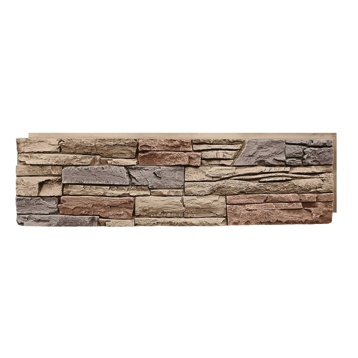 GenStone Faux Stacked Stone Ledger - Zenithce