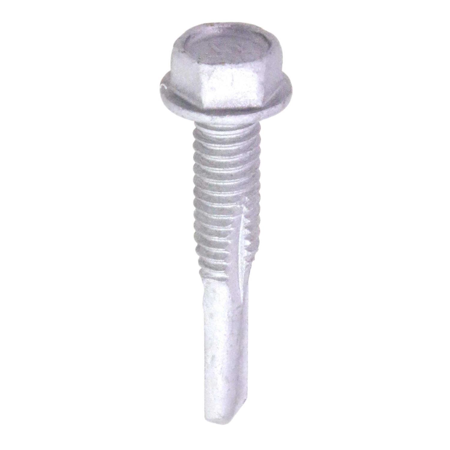 U-Turn Fasteners Inc U-Turn 10 x 1 Hex Self Tapping Tek Screws with Rubber Washer - Zenithce
