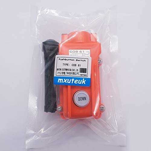 mxuteuk AC 220V/380V Push Button Switch On/Off Start Stop Switch 3 Phase Self Lock Electric Motor Switches Mechanical Equipment Control Station 10A - Zenithce