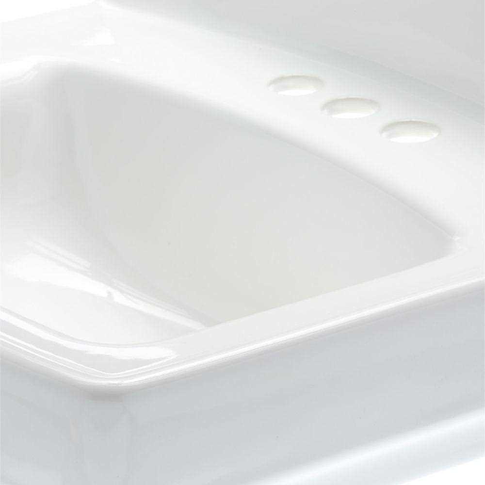 Kohler K-20060-4 Verse 33 x 22 x 9-5/16 top-mount Single-bowl Kitchen Sink with 4 faucet holes - Zenithce