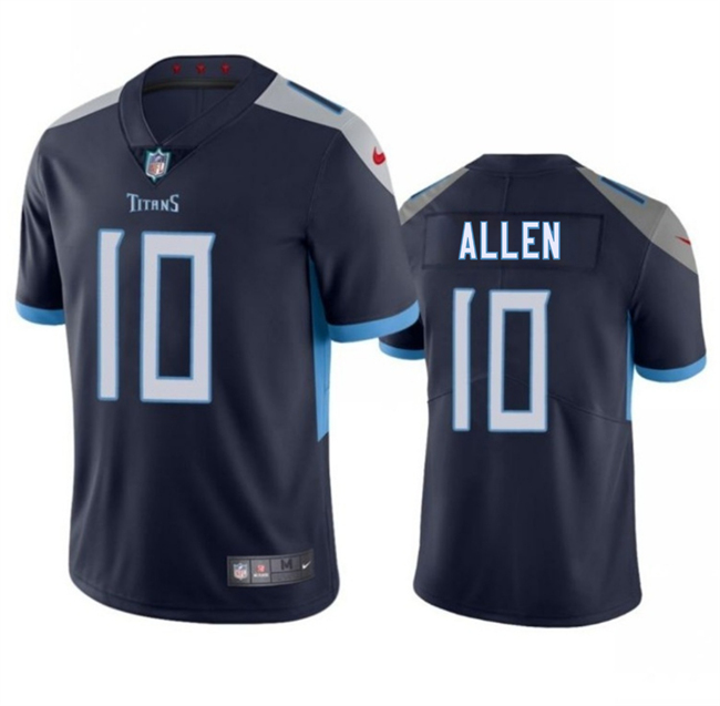 Tennessee Titans #10 Brandon Allen Navy 2025 Vapor Untouchable Stitched Jersey - Zenithce
