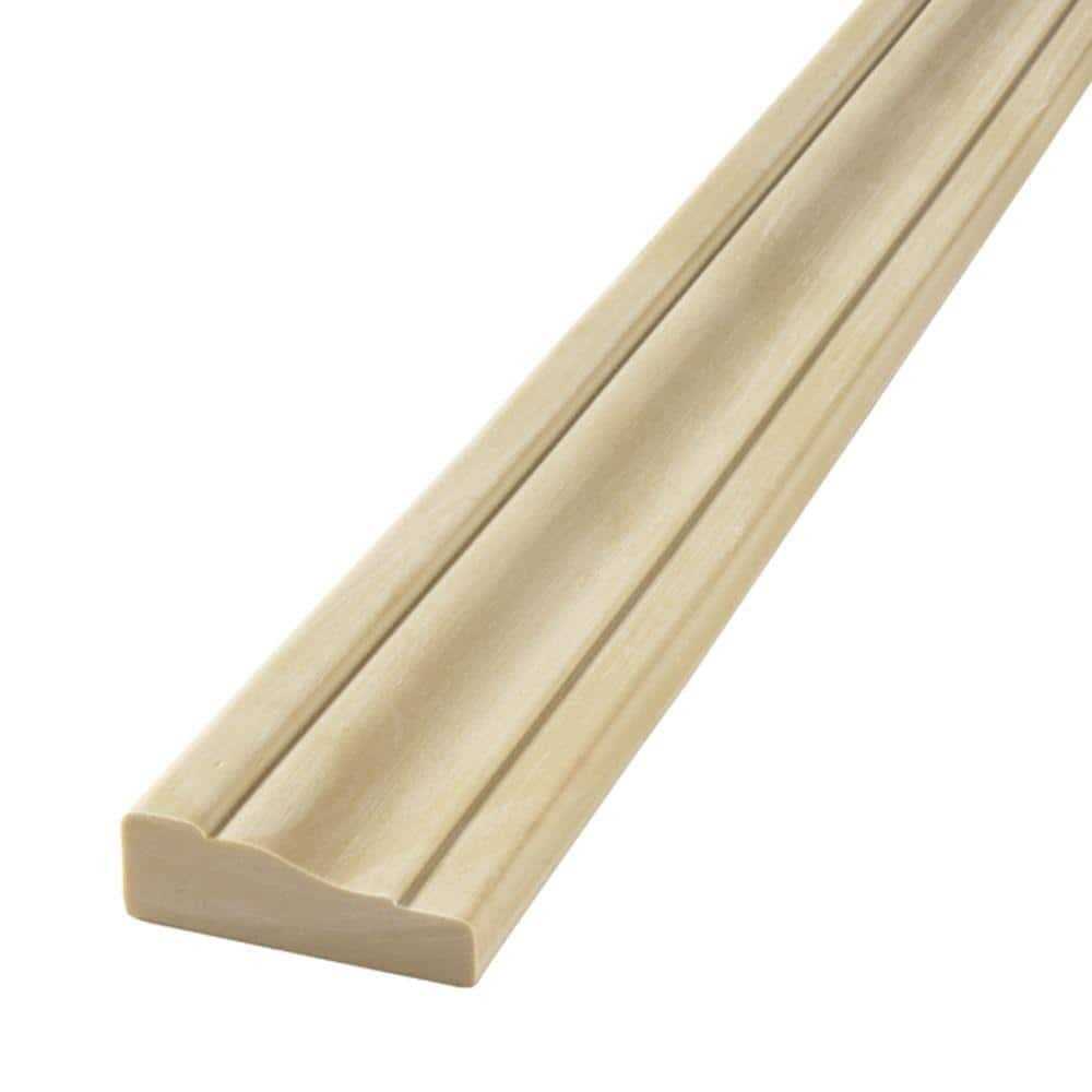 Flex Trim HD 2-1/4 in. x Polyurethane Flexible Half-Round Casing - Zenithce