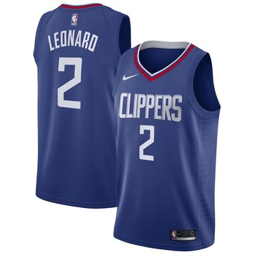 Clippers 2 Kawhi Leonard Blue Swingman Jersey - Zenithce