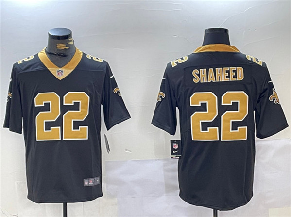 New Orleans Saints #22 Rashid Shaheed Black Vapor Limited Stitched Jersey - Zenithce