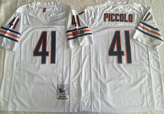 Chicago Bears #41 Brian Piccolo White Limited Stitched Jersey - Zenithce