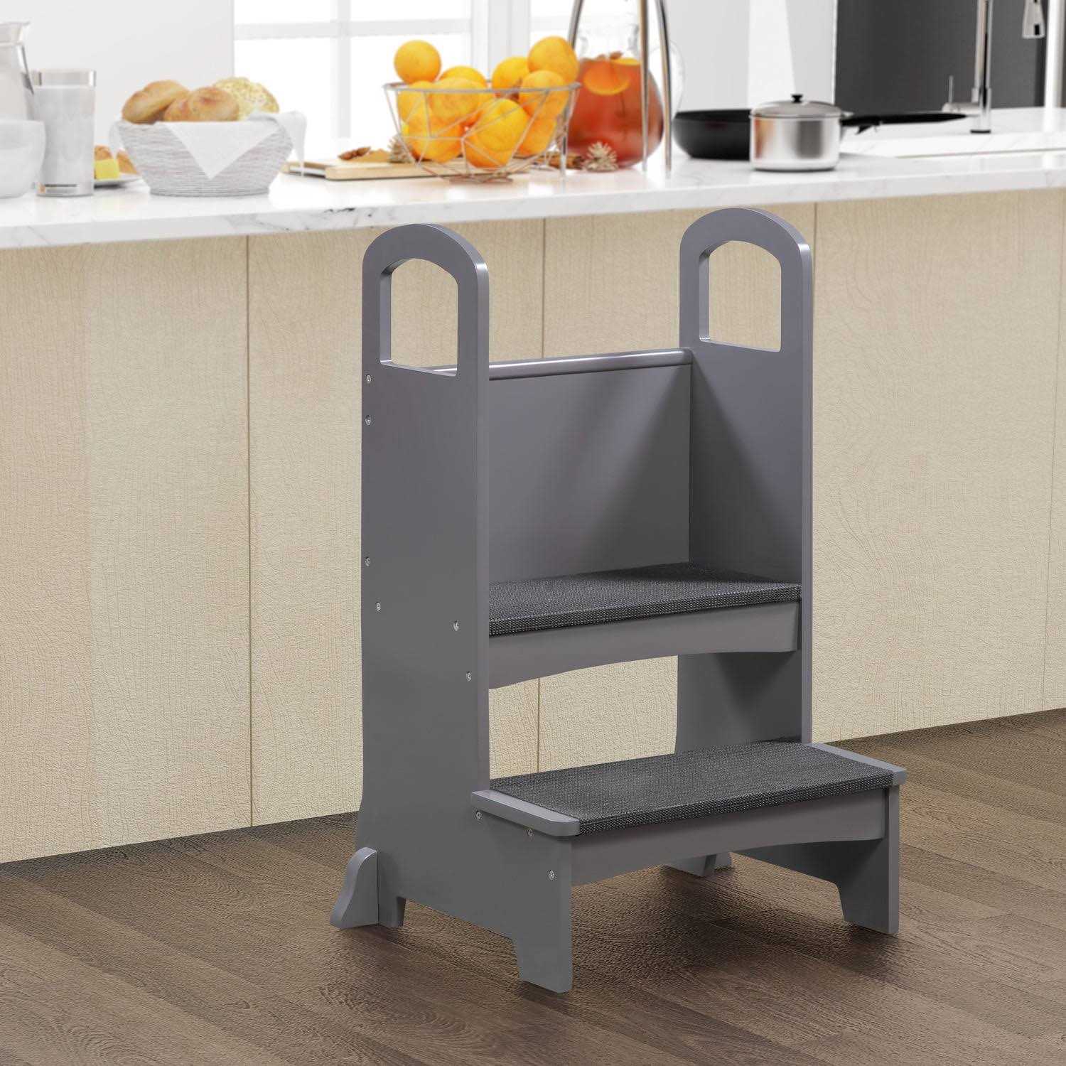 Kids Step Stool for Toddler Bathroom Kitchen Sink - Zenithce