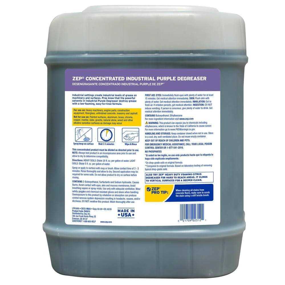 Zep High-Traffic Floor Polish - Zenithce