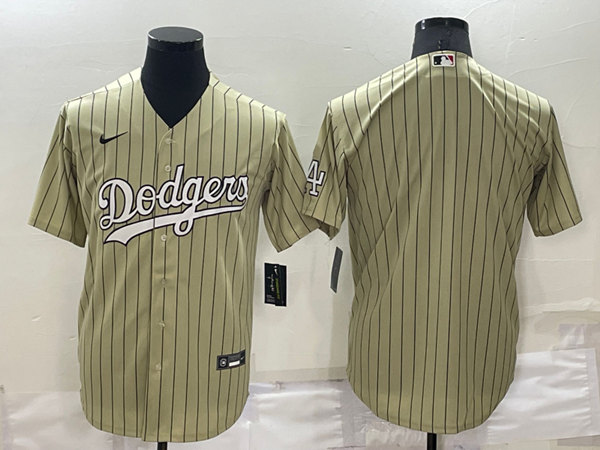 Los Angeles Dodgers Blank Cream Cool Base Stitched Jersey - Zenithce