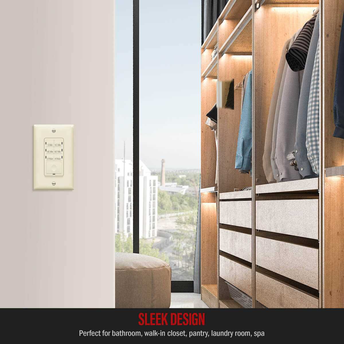 Enerlites Commercial Grade Decorator Double Rocker Switch 62834-W - Zenithce