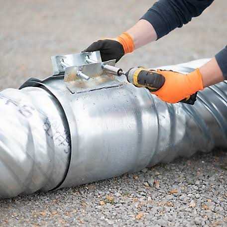 Galvanized Back-Draft Damper with Rubber Seal - Zenithce