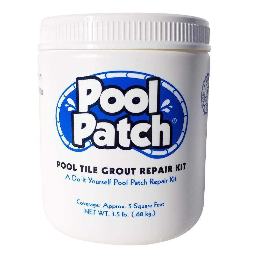 Pool Patch 50 lb. White Pool Plaster Repair Kit - Zenithce