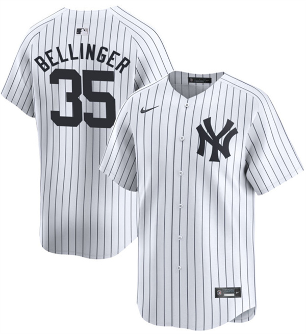 New York Yankees #35 Cody Bellinger White 2024 Home Limited With Name Stitched Jersey - Zenithce