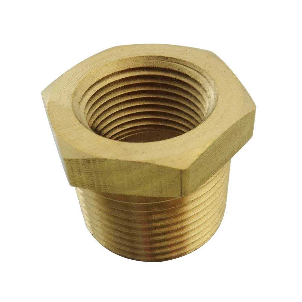 TL TOOLEGIN 3/8 NPT Male x NPT Female Brass Bushing Reducer Adapter Reducing Pipe Fitting 5pcs 1200 PSI - Zenithce