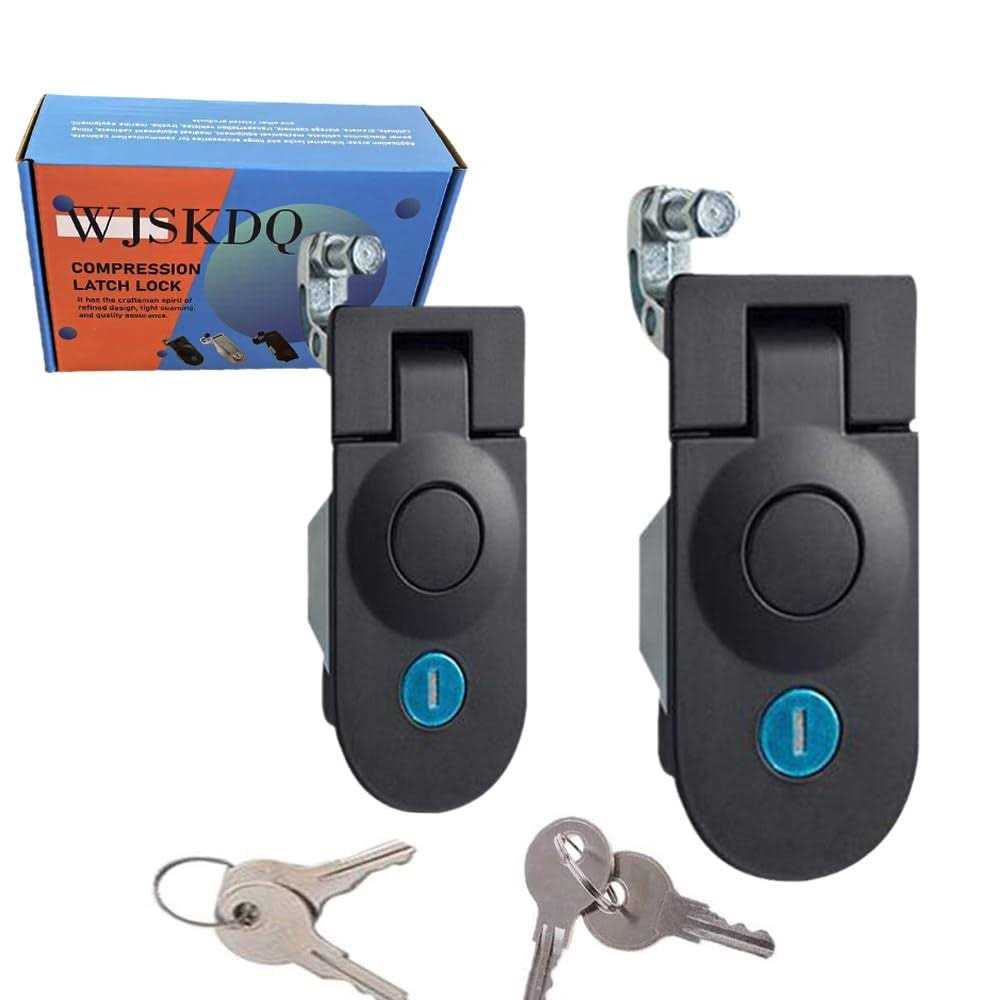 WJSKDQ 2pcs Thumb Operated Offset Cam Lock Thumb Cam Lock for Machine Cabinet Drawer - Zenithce