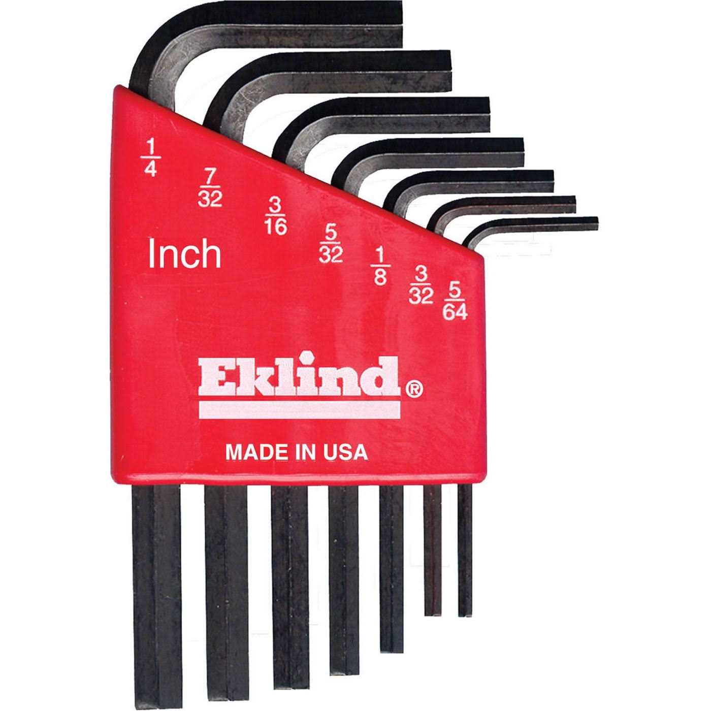 Eklind Short & Long Arm Hex-L Key Set 18 Piece 10018 - Zenithce