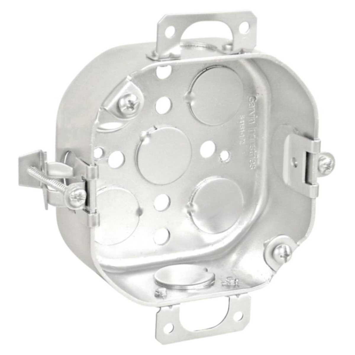 Garvin 4 in. Round, 1/2 Deep, Old Work Pan Box 56111-OW - Zenithce