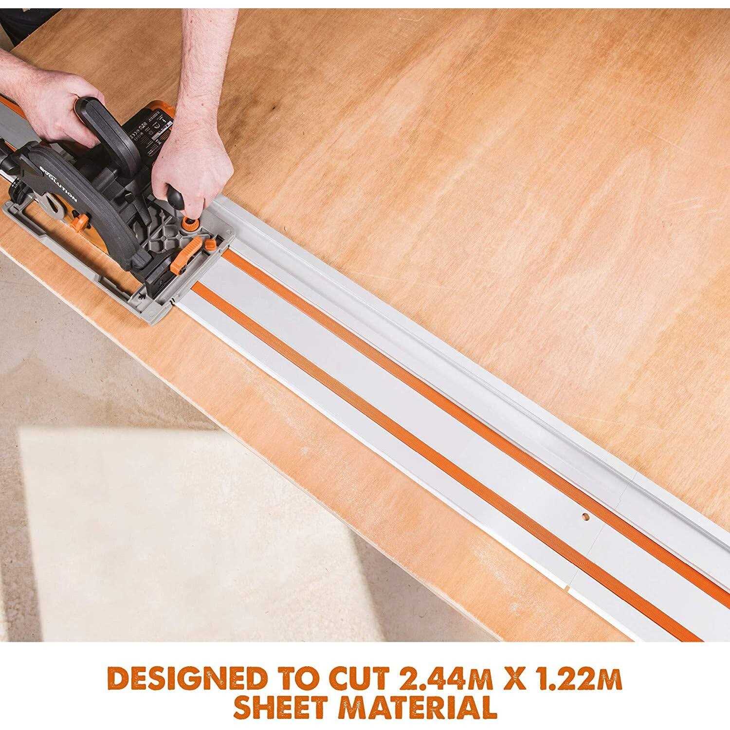 Evolution Power Tools RAGE4 7-1/4-Inch Tct Multipurpose Cutting Chop Saw - Zenithce