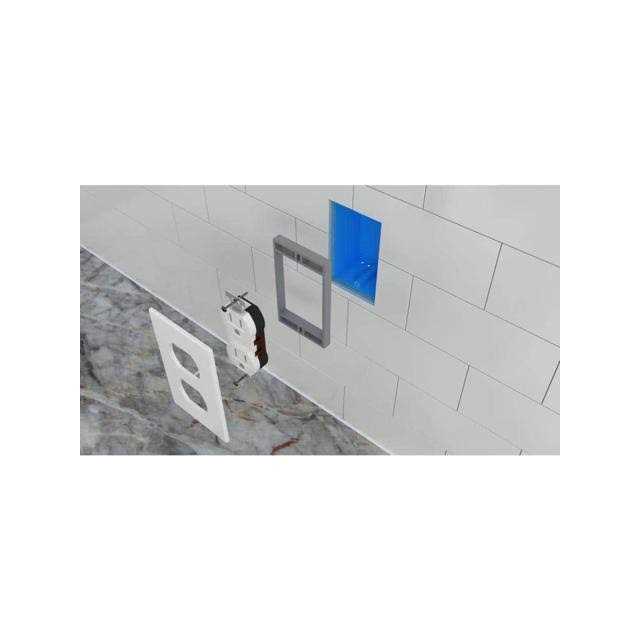 Smart Fill Spacers 1-Gang Outlet Box Spacer Extender - Zenithce
