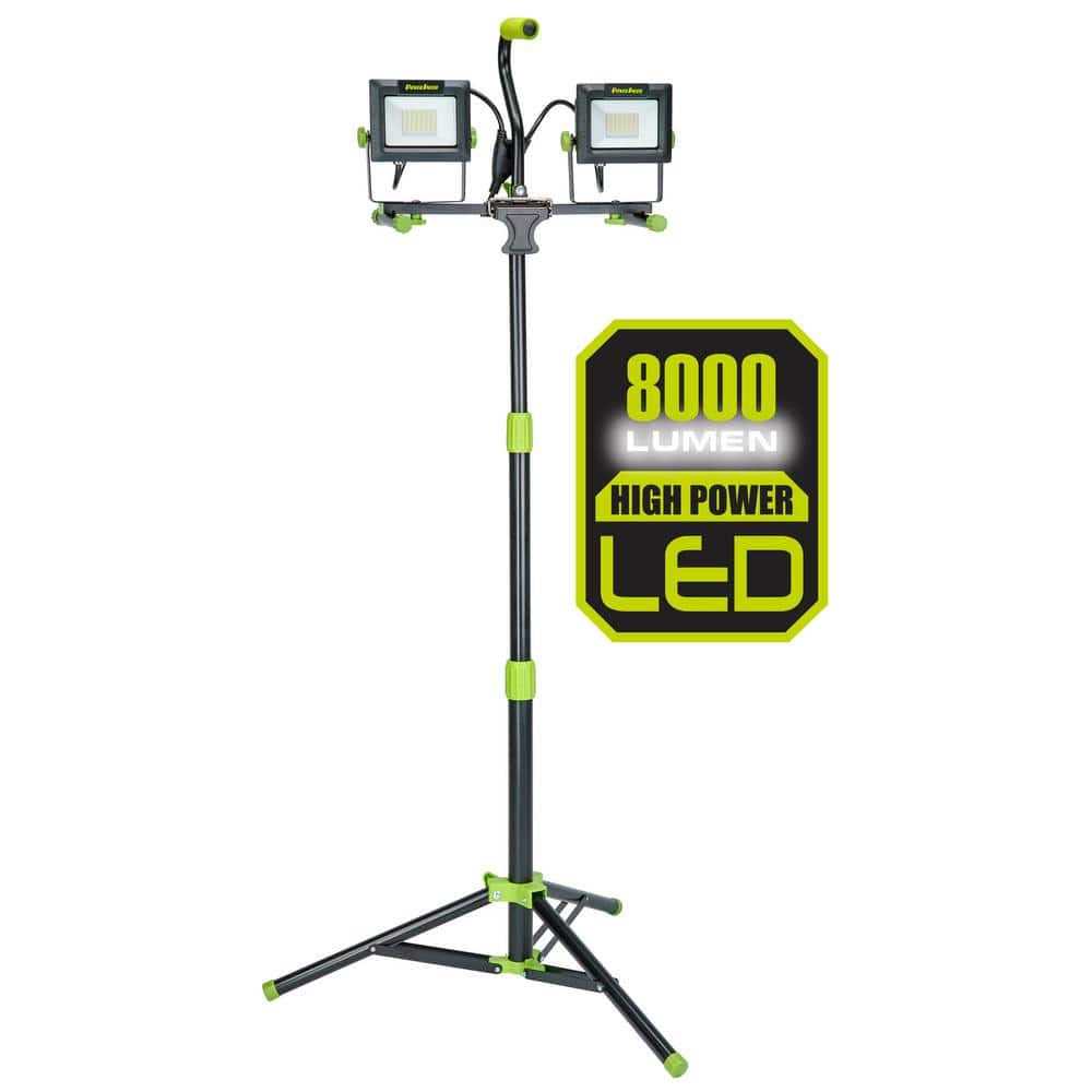 PowerSmith 8,000 Lumen Voyager Rechargeable LED Work Light PVLR8000A - Zenithce