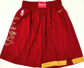 Houston Rockets Red 2021 City Edition Swingman Stitched Shorts - Zenithce