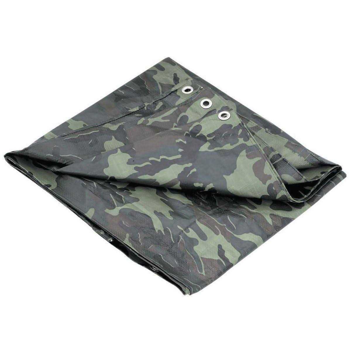 Hft Weather Resistant Tarp 4 in. x 9 ft. 6 in. Camouflage All Purpose - Zenithce
