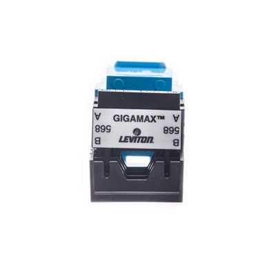 Leviton GigaMax 5e QuickPort Connector 5G108 - Zenithce